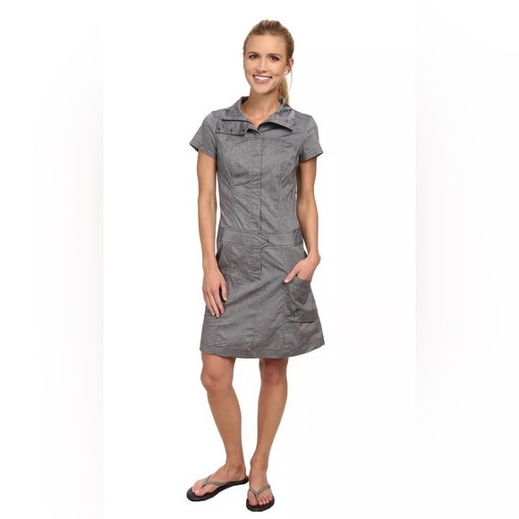 Arc’teryx Women’s Blasa Dress – Size 6 Denim Blue - Picture 1 of 9